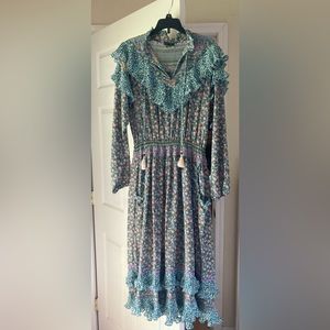 Vintage Diane Freis Georgette Dress